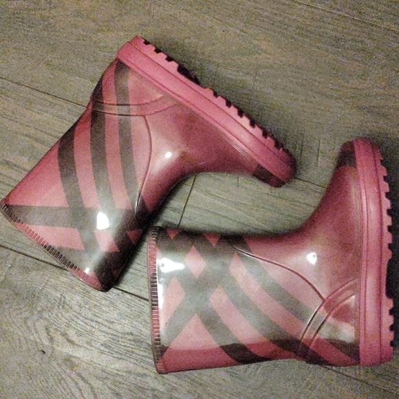 Burberry Shoes Burberry Little Girl Rain Boots Poshmark